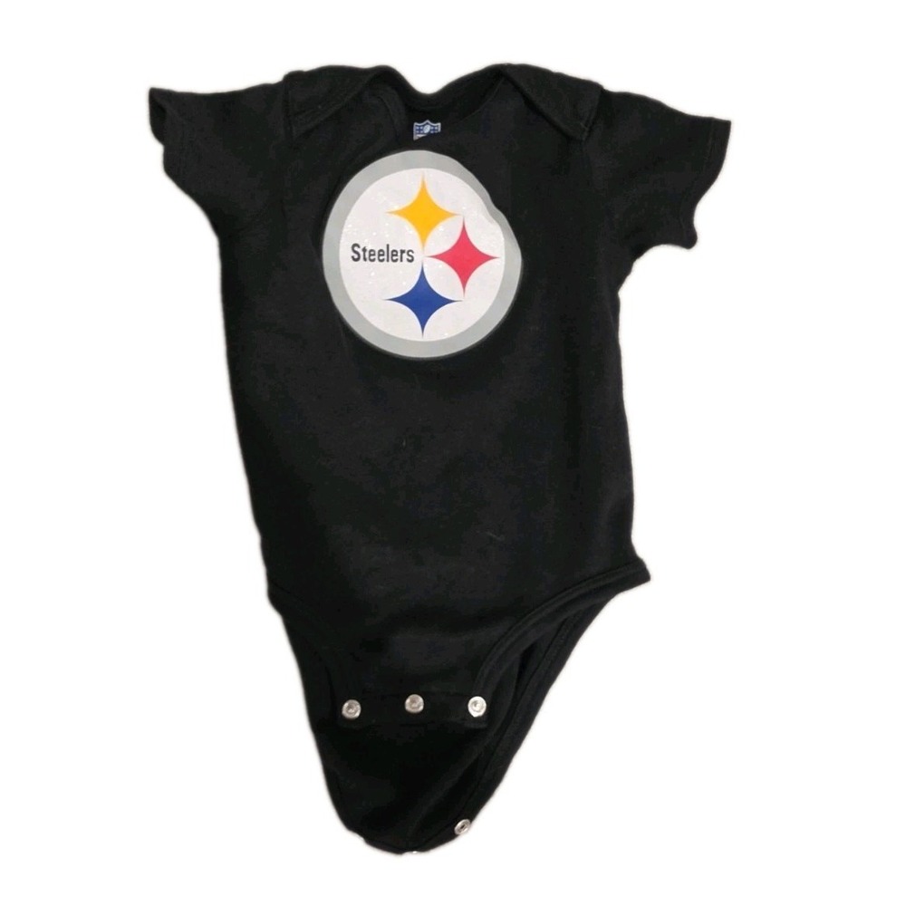 Pittsburgh Steelers Football Baby Romper Infant Bodysuit NFL Fan 18 Months‎